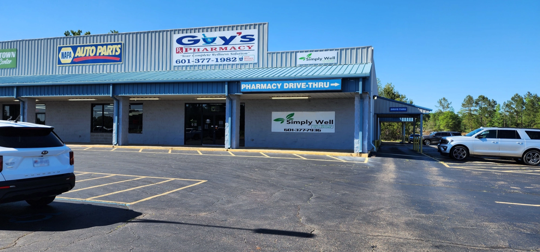 Guy’s Pharmacy Location _Tylertown Building